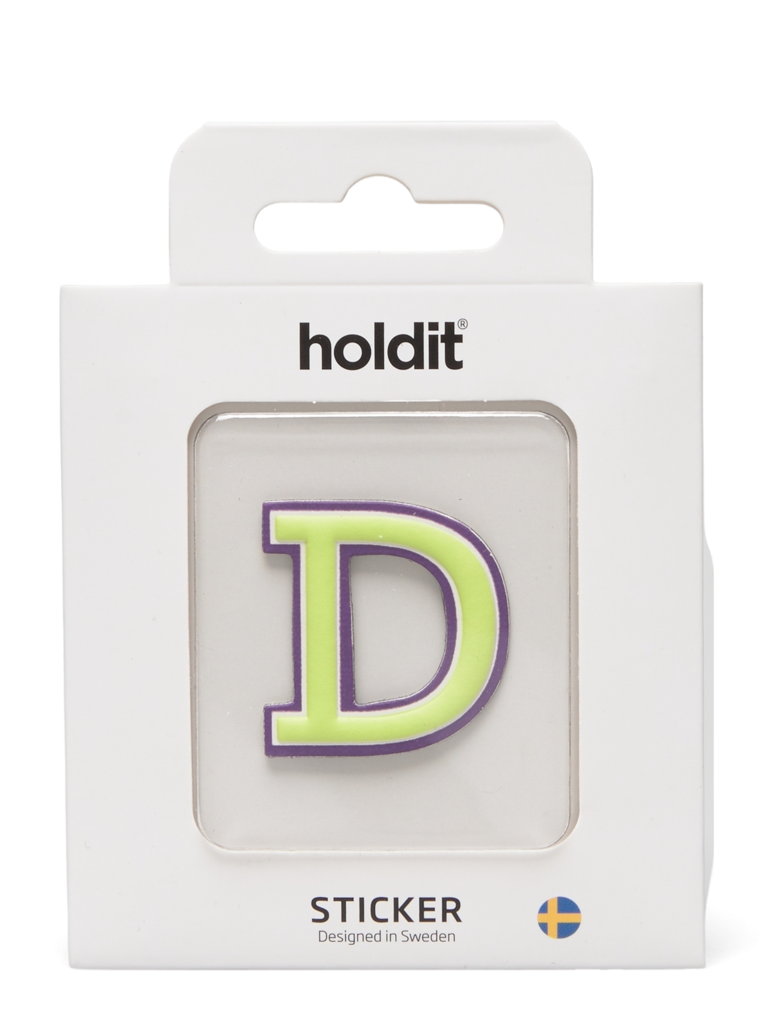 Holdit Sticker Letter - Handy Accessoires - D / white