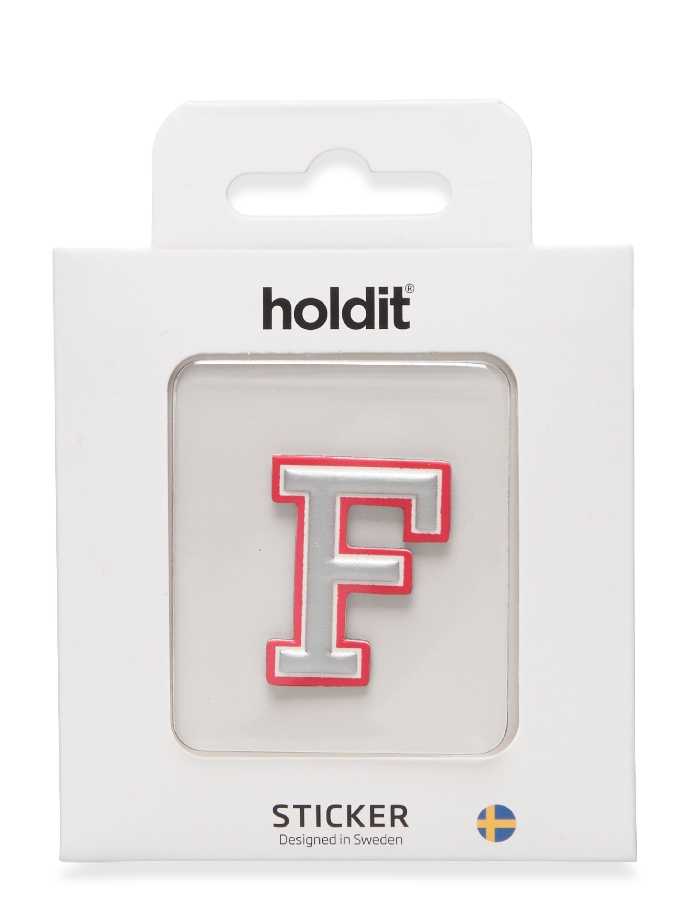 Holdit Sticker Letter - Holdit - F / white