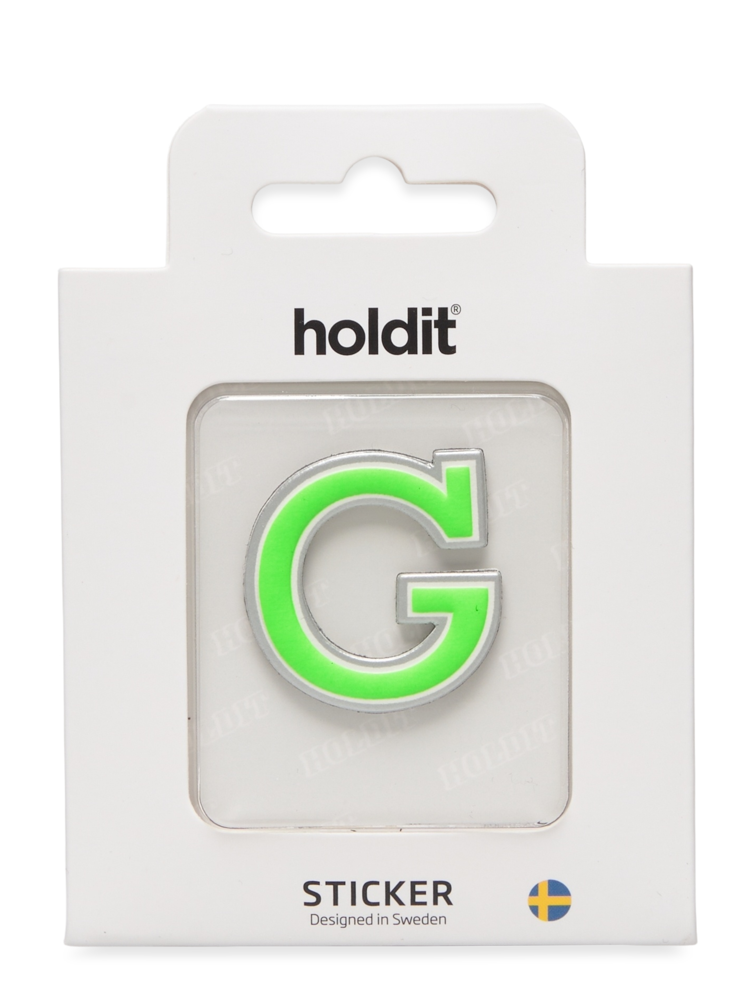 Holdit Sticker Letter, One Size, White, Mobile Accessories-covers > Phone Stickers, Dame