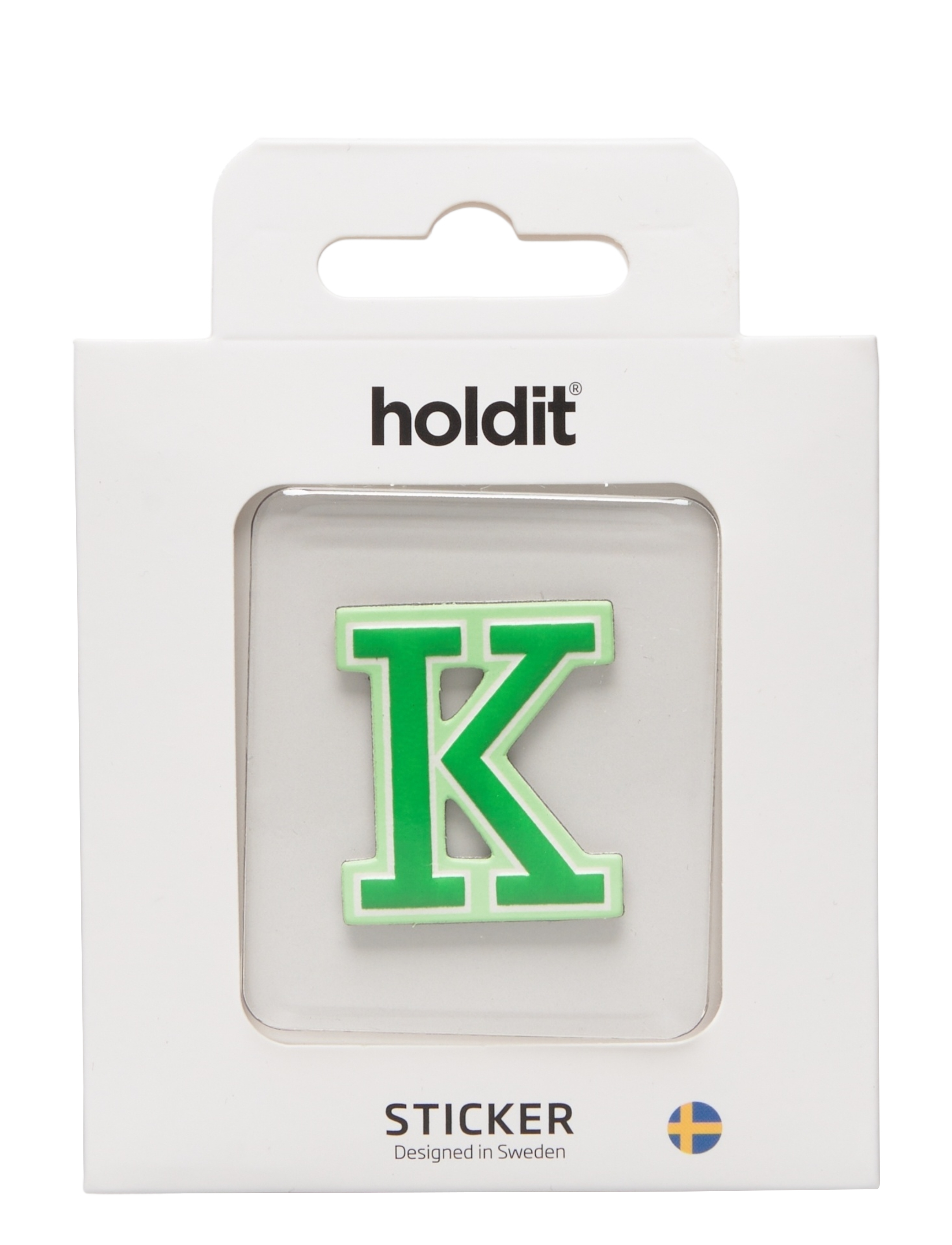 Holdit Sticker Letter - Handy Accessoires - K / white
