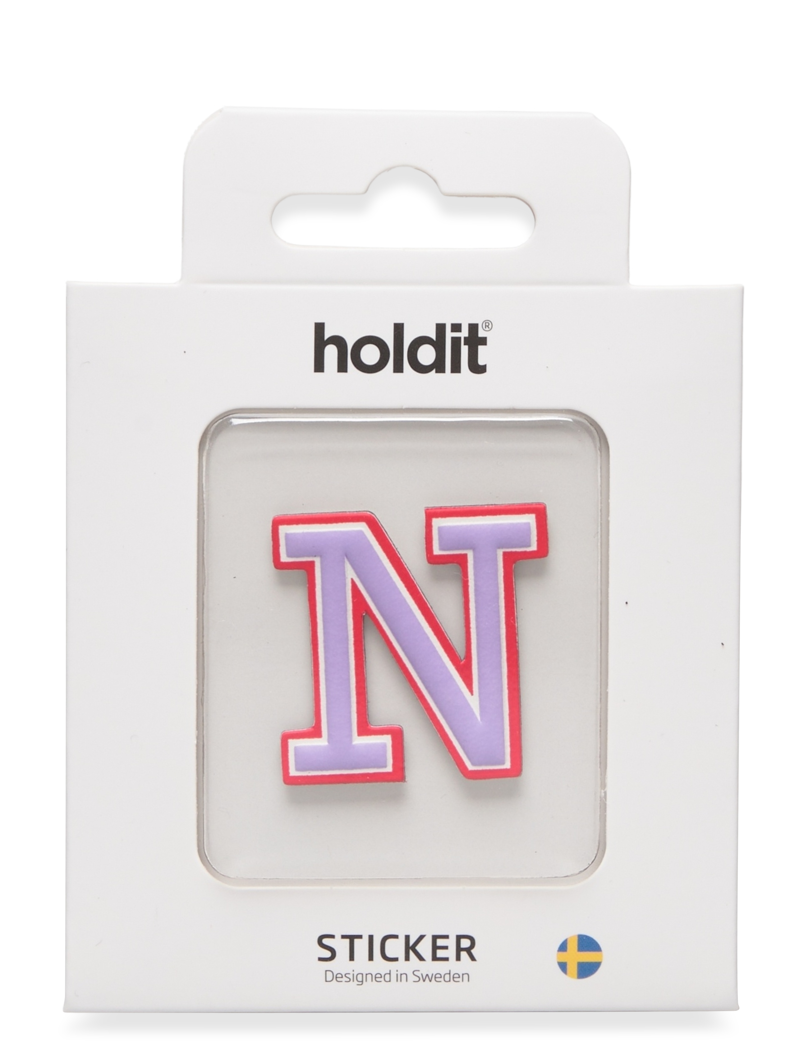 Holdit Sticker Letter, One Size, White, Mobile Accessories-covers > Phone Stickers, Dame
