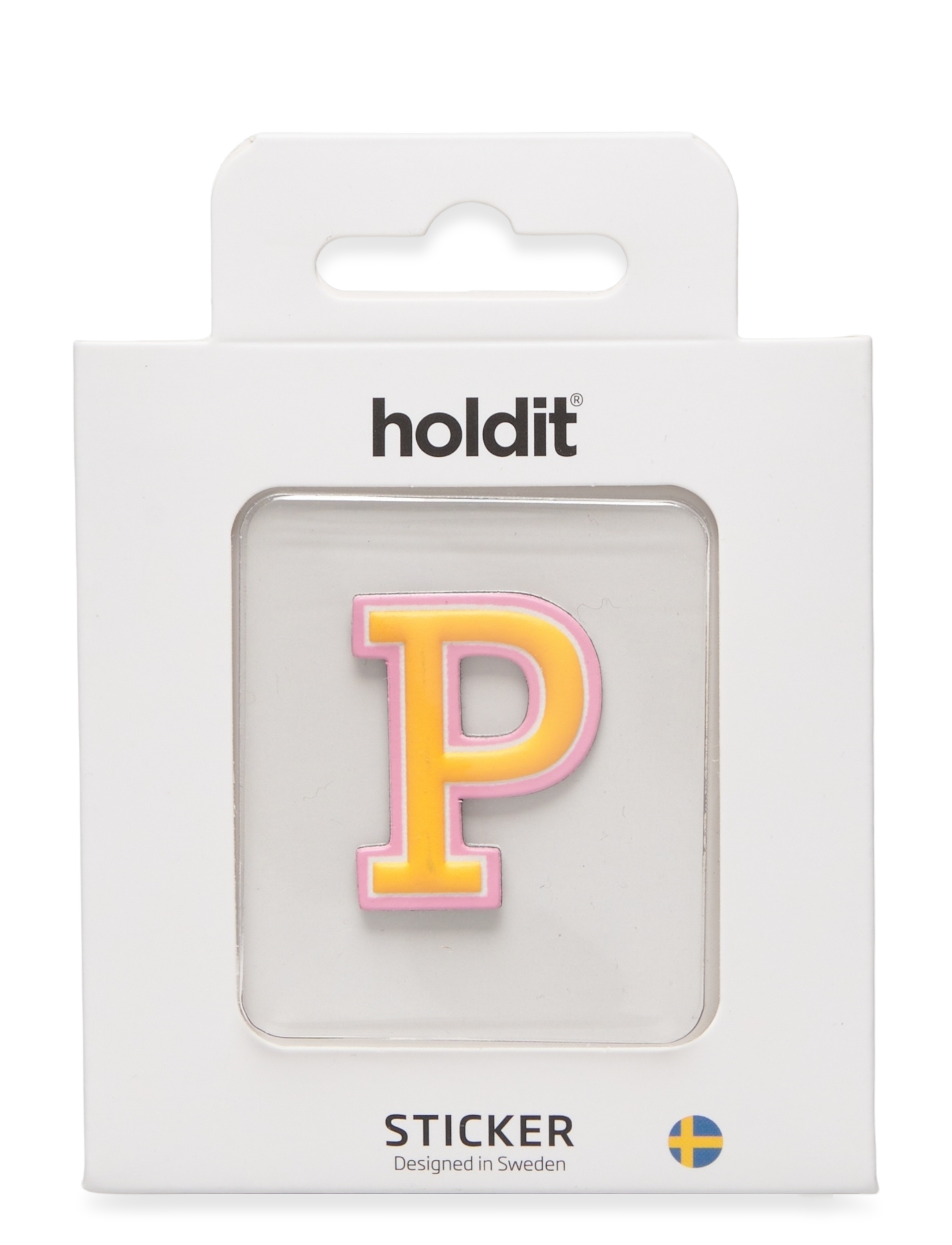 Holdit Sticker Letter - Accessoarer - P / white