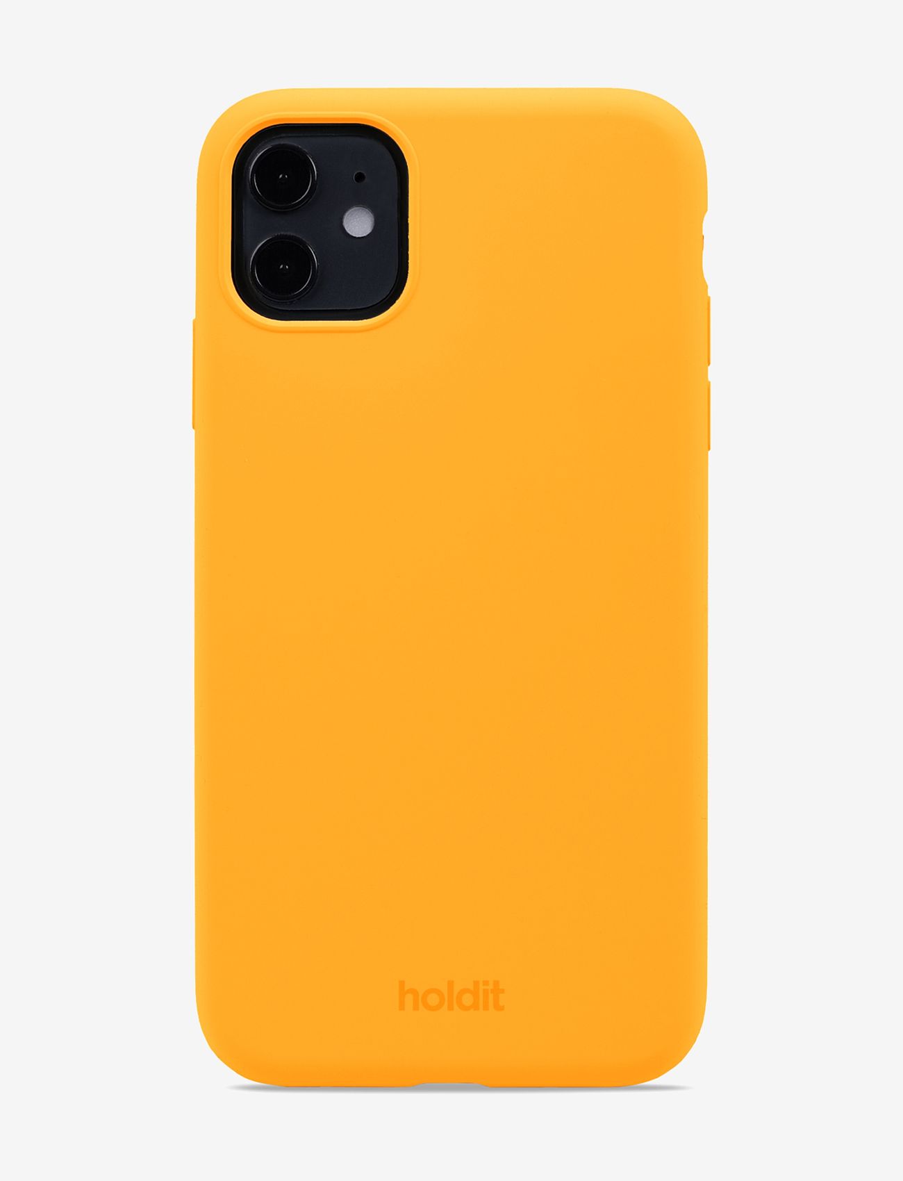 Holdit - Silicone Case iPhone 11/XR - laagste prijzen - orange juice - 0