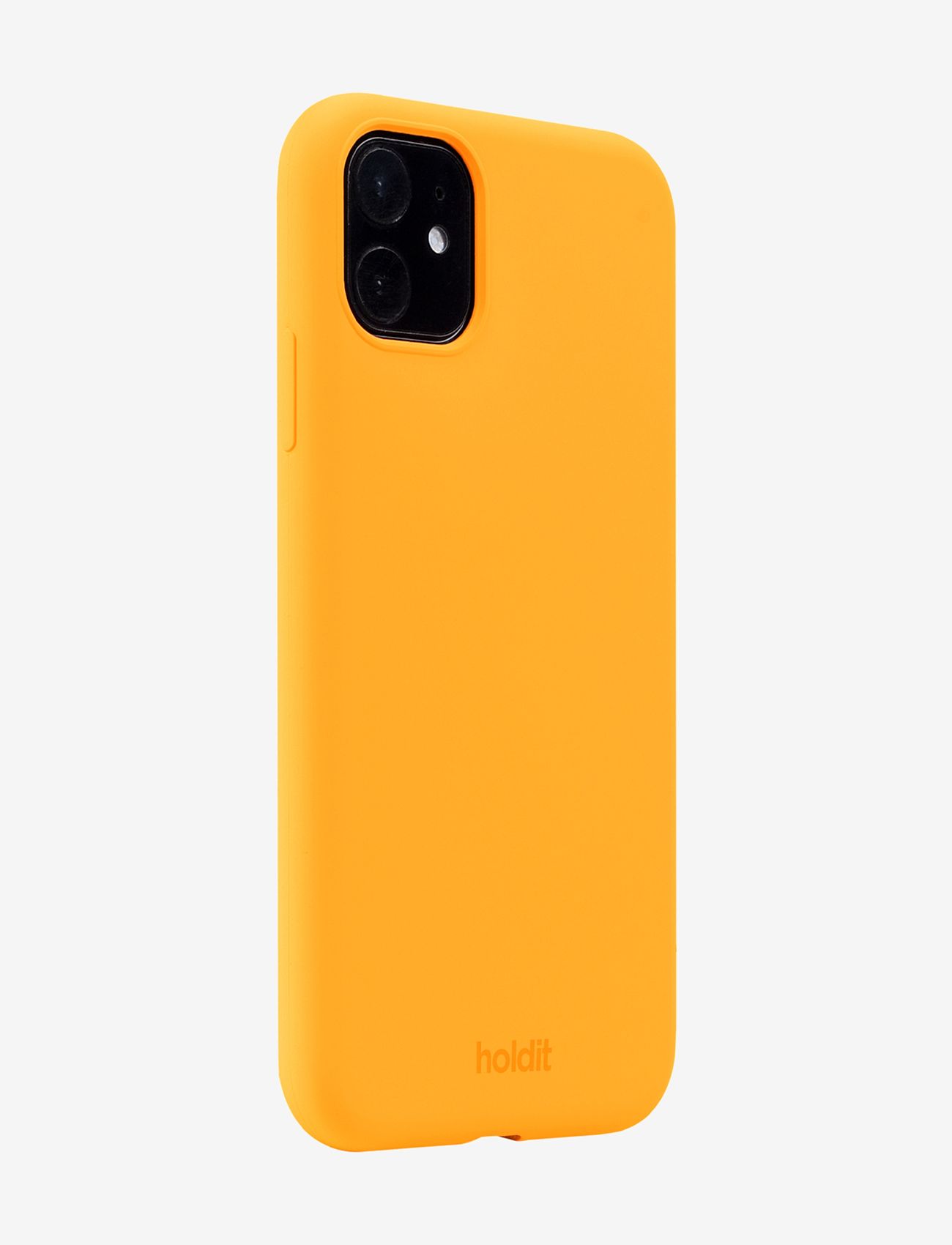 Holdit - Silicone Case iPhone 11/XR - laagste prijzen - orange juice - 1