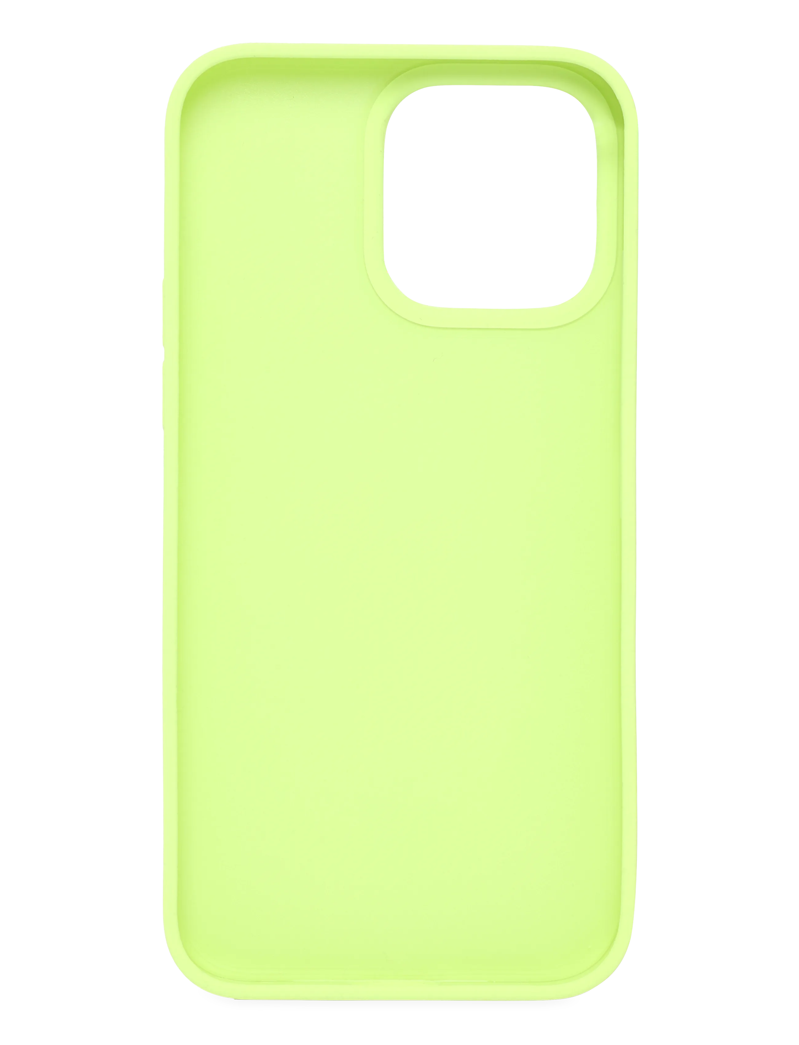 Holdit - Silicone Case iPhone 14 Pro Max - telefonide ümbrised - acid green - 1