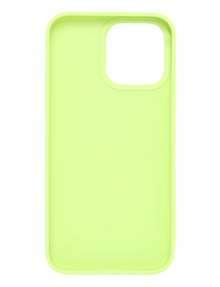 Holdit - Silicone Case iPhone 14 Pro Max - telefonide ümbrised - acid green - 1