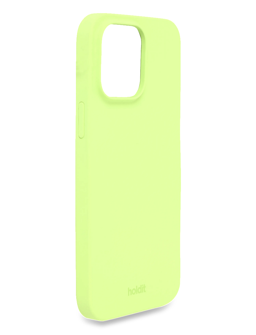 Holdit - Silicone Case iPhone 14 Pro Max - telefonide ümbrised - acid green - 2