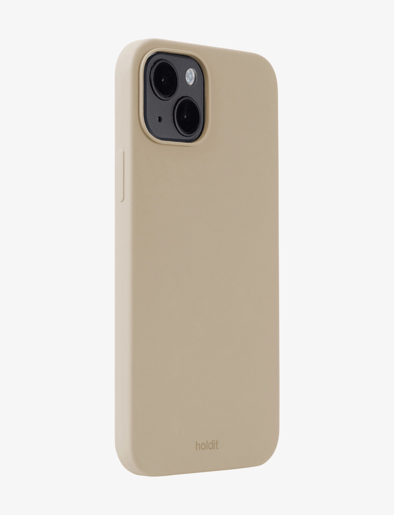 Holdit - Silicone Case iPhone 14 Plus - lägsta priserna - latte beige - 1