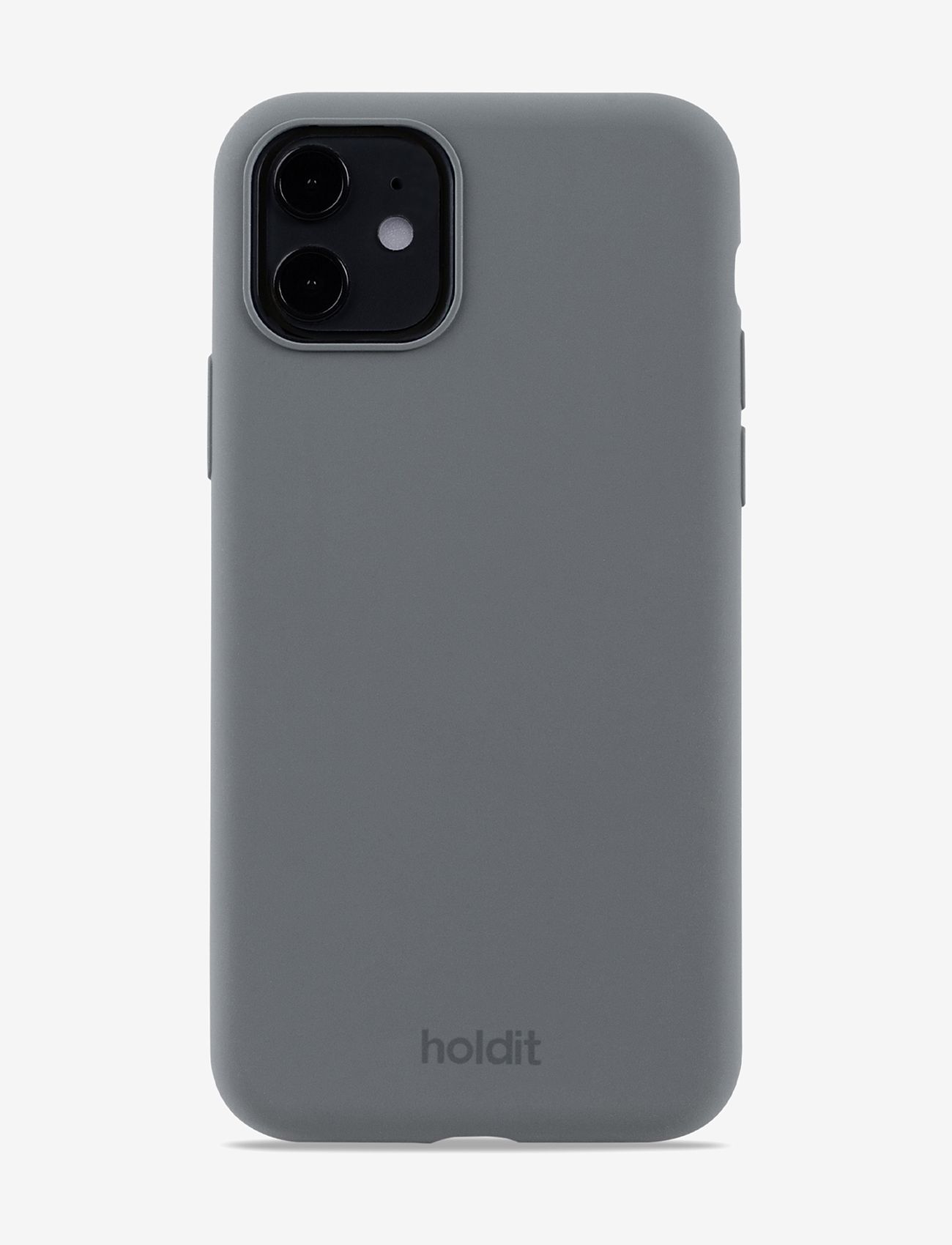 Holdit - Silicone Case Space Gray - mobilcovers - space gray - 0