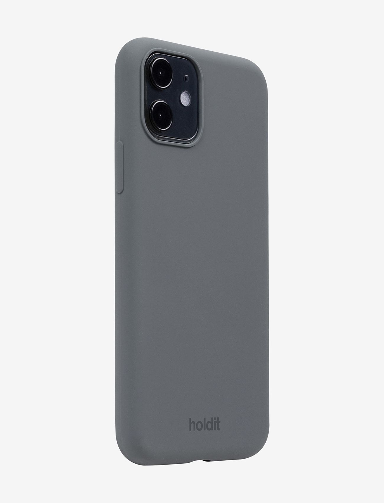Holdit - Silicone Case Space Gray - mobilcovers - space gray - 1