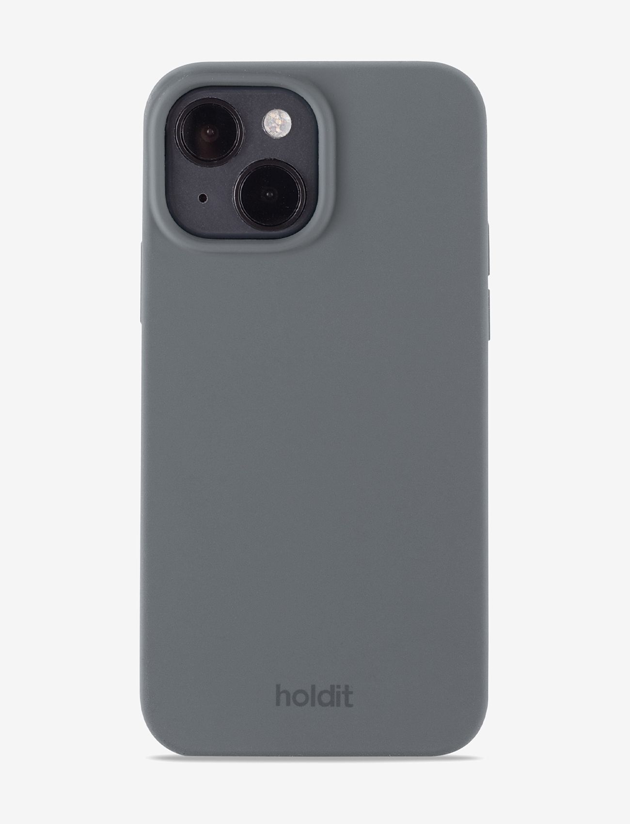 Holdit - Silicone Case Space Gray - mobilcovers - space gray - 0