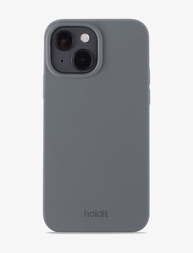 Holdit - Silicone Case Space Gray - mobilcovers - space gray - 0