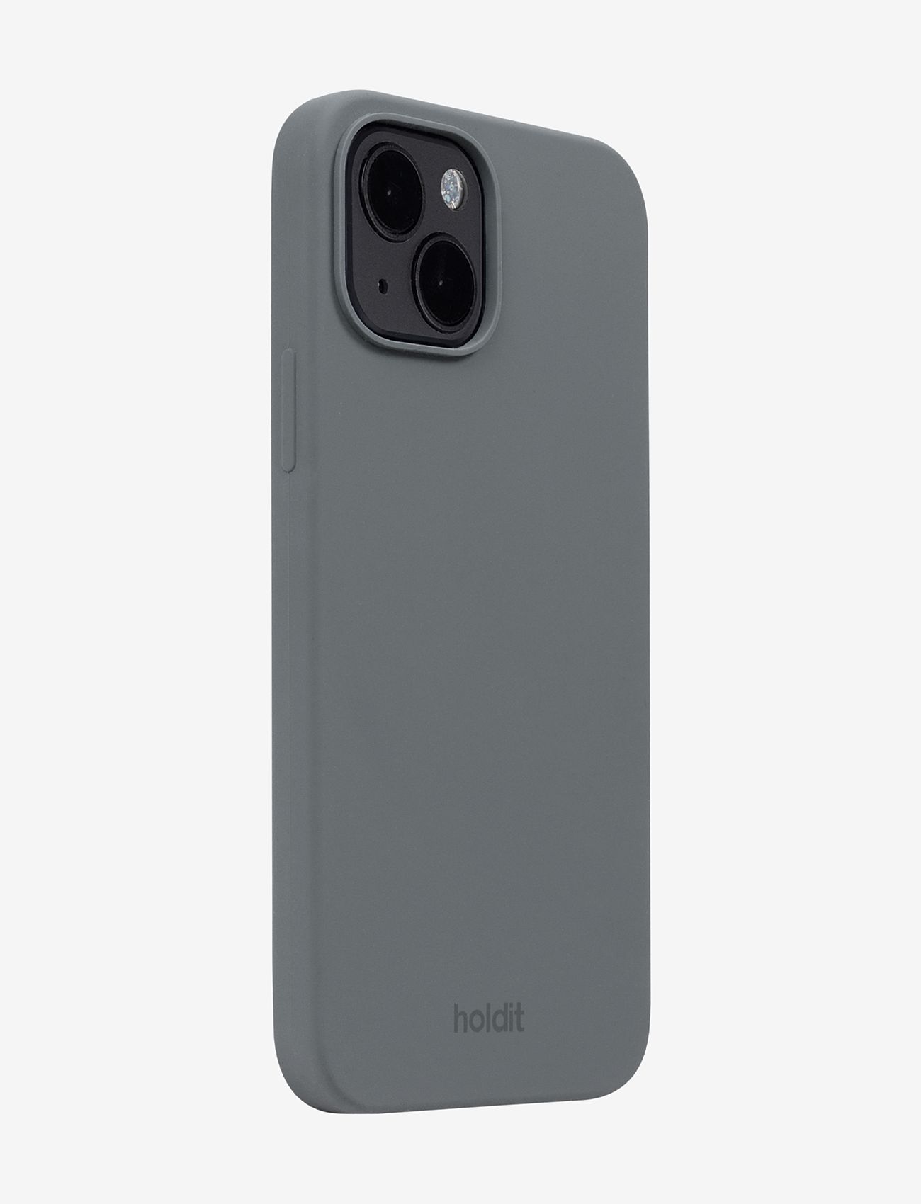Holdit - Silicone Case Space Gray - mobilcovers - space gray - 1
