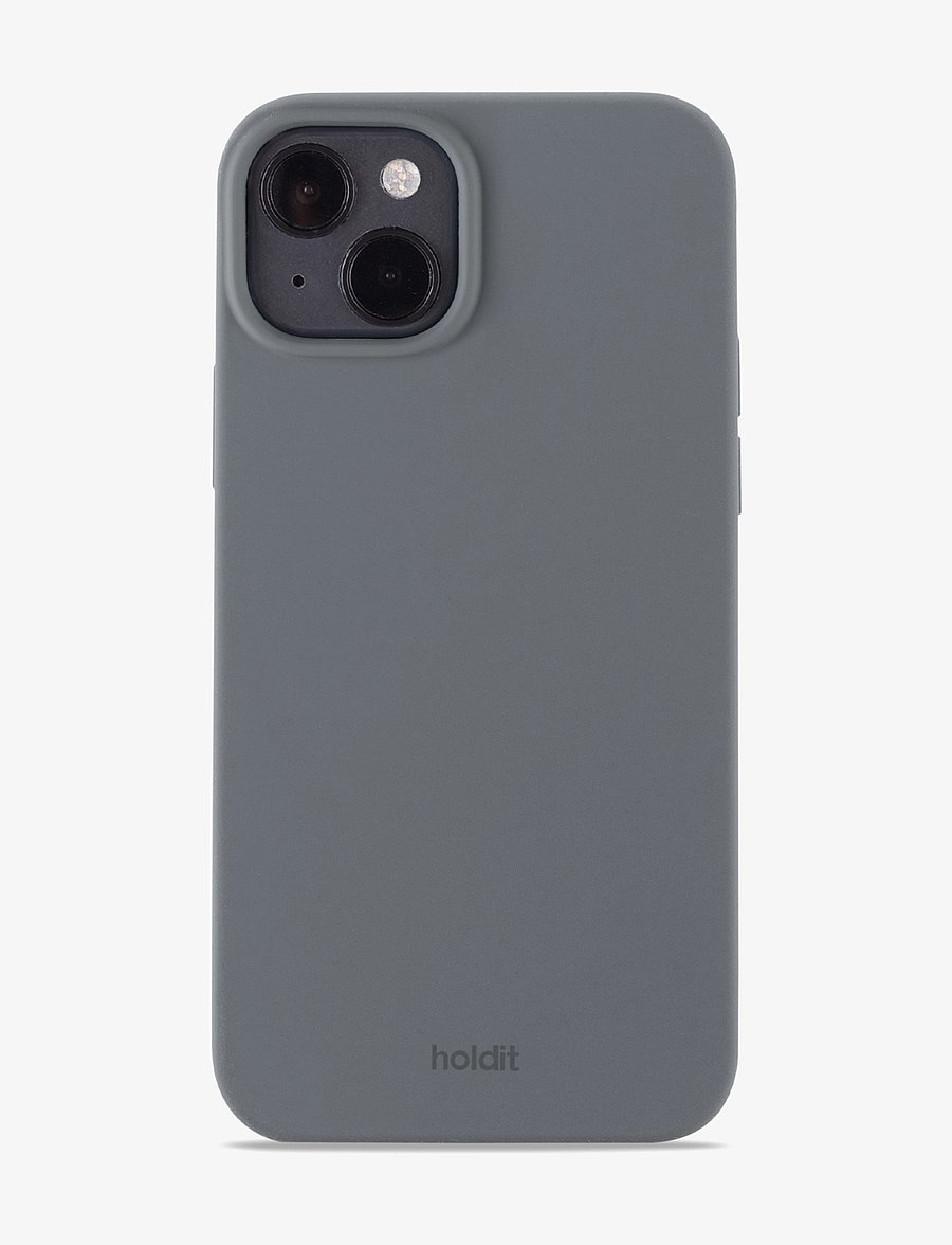 Holdit - Silicone Case Space Gray - mobilcovers - space gray - 0
