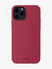 Holdit - Silicone Case iPhone 12/12 Pro - lowest prices - red velvet - 0