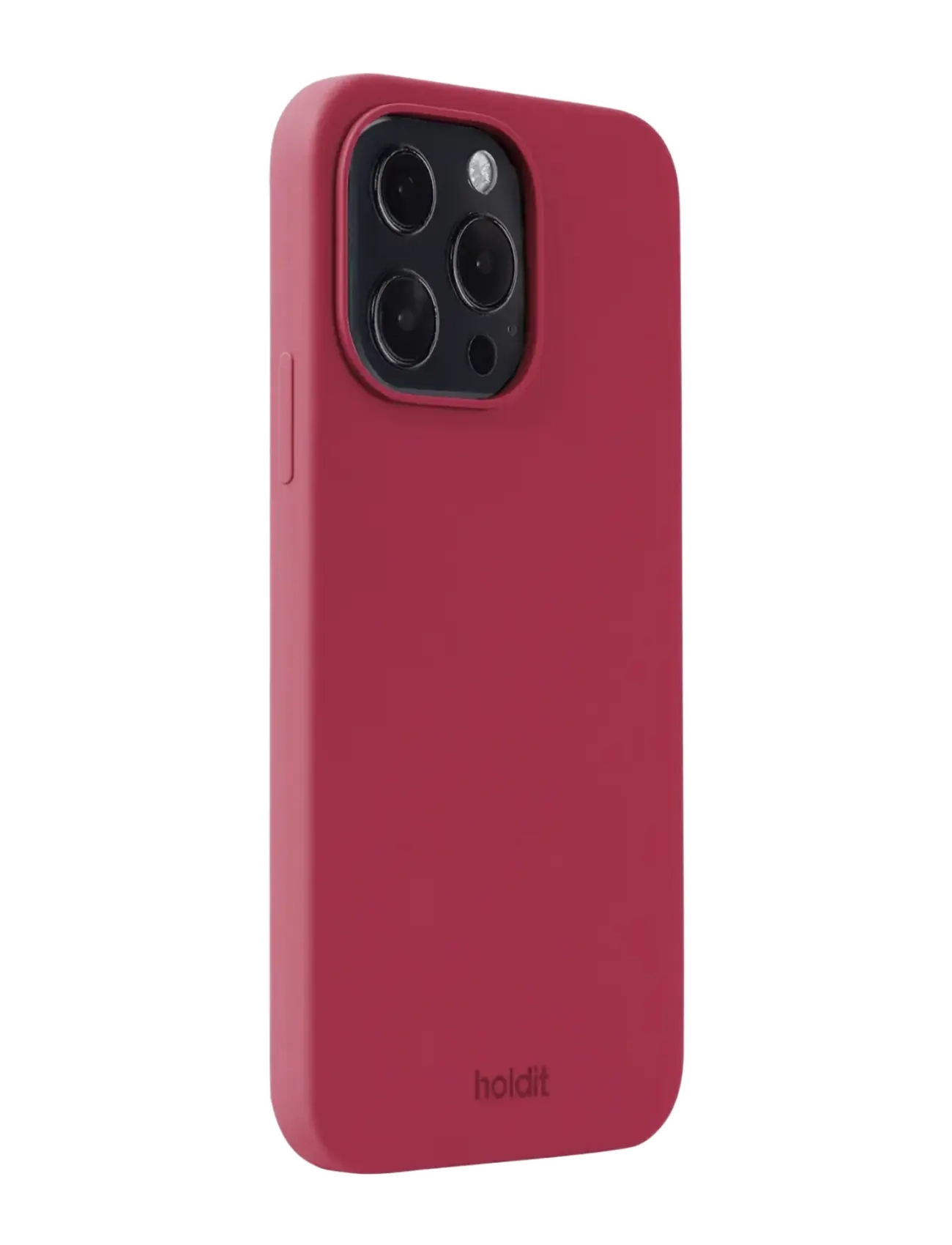 Holdit - Silicone Case iPhone 13 Pro - telefonide ümbrised - red velvet - 1