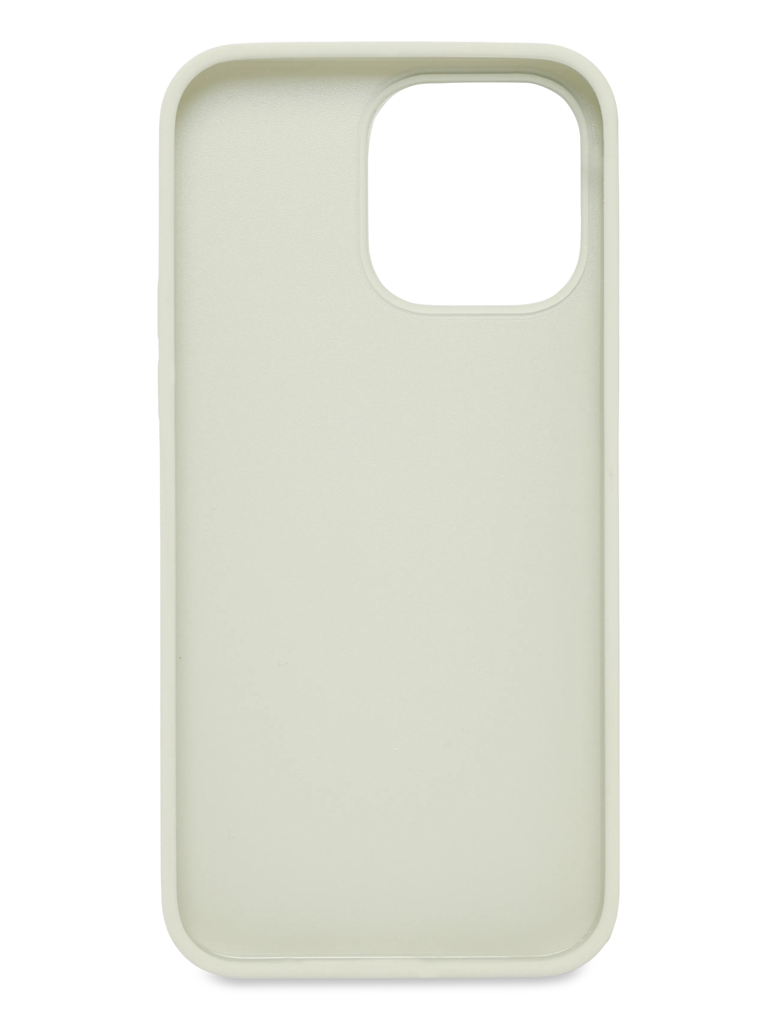 Holdit - Silicone Case iPhone 14 Pro Max - mobilskal - white moss - 1