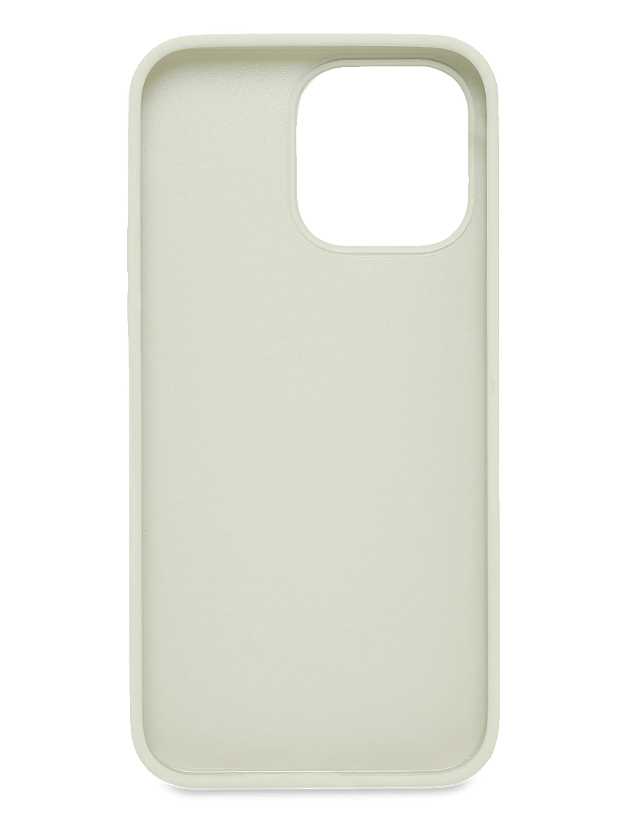 Holdit - Silicone Case iPhone 14 Pro Max - mobilskal - white moss - 1