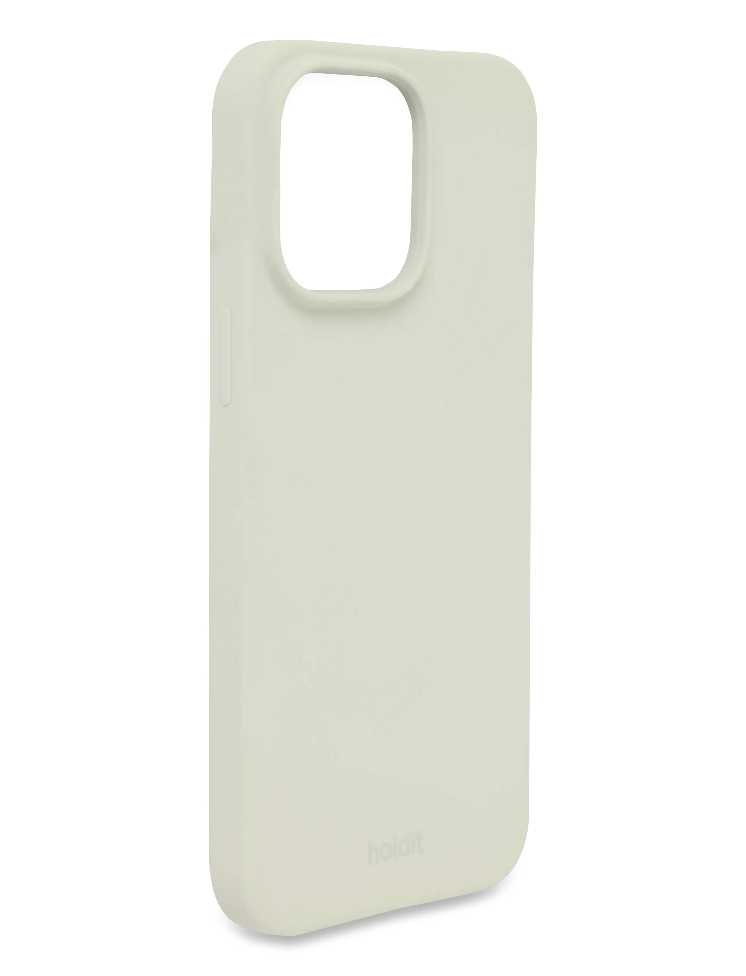 Holdit - Silicone Case iPhone 14 Pro Max - mobilskal - white moss - 2