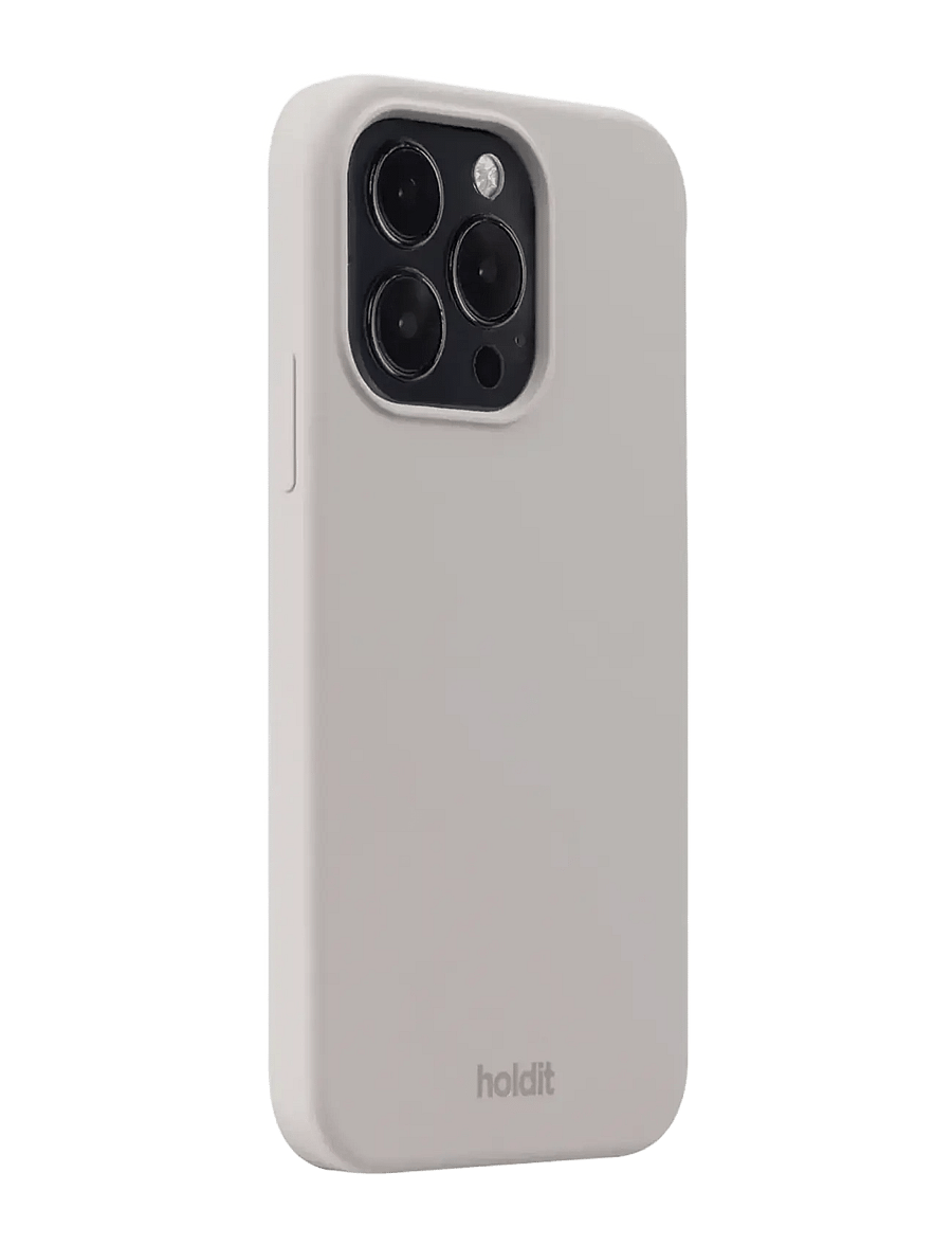 Holdit - Silicone Case iPhone 15 Pro - telefonide ümbrised - taupe - 1