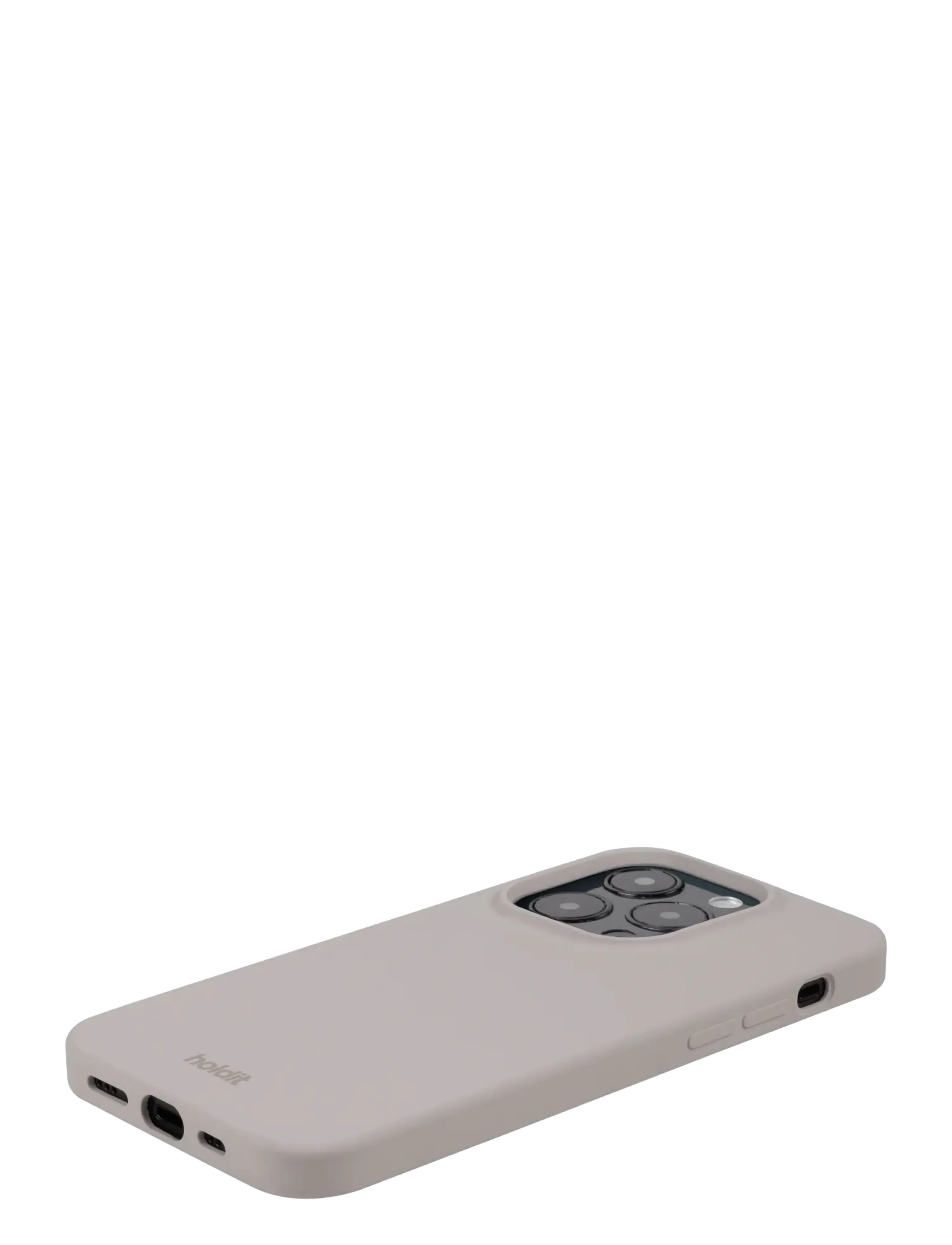 Holdit - Silicone Case iPhone 15 Pro - telefonide ümbrised - taupe - 2