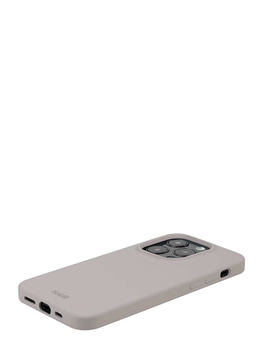 Holdit - Silicone Case iPhone 15 Pro - telefonide ümbrised - taupe - 2