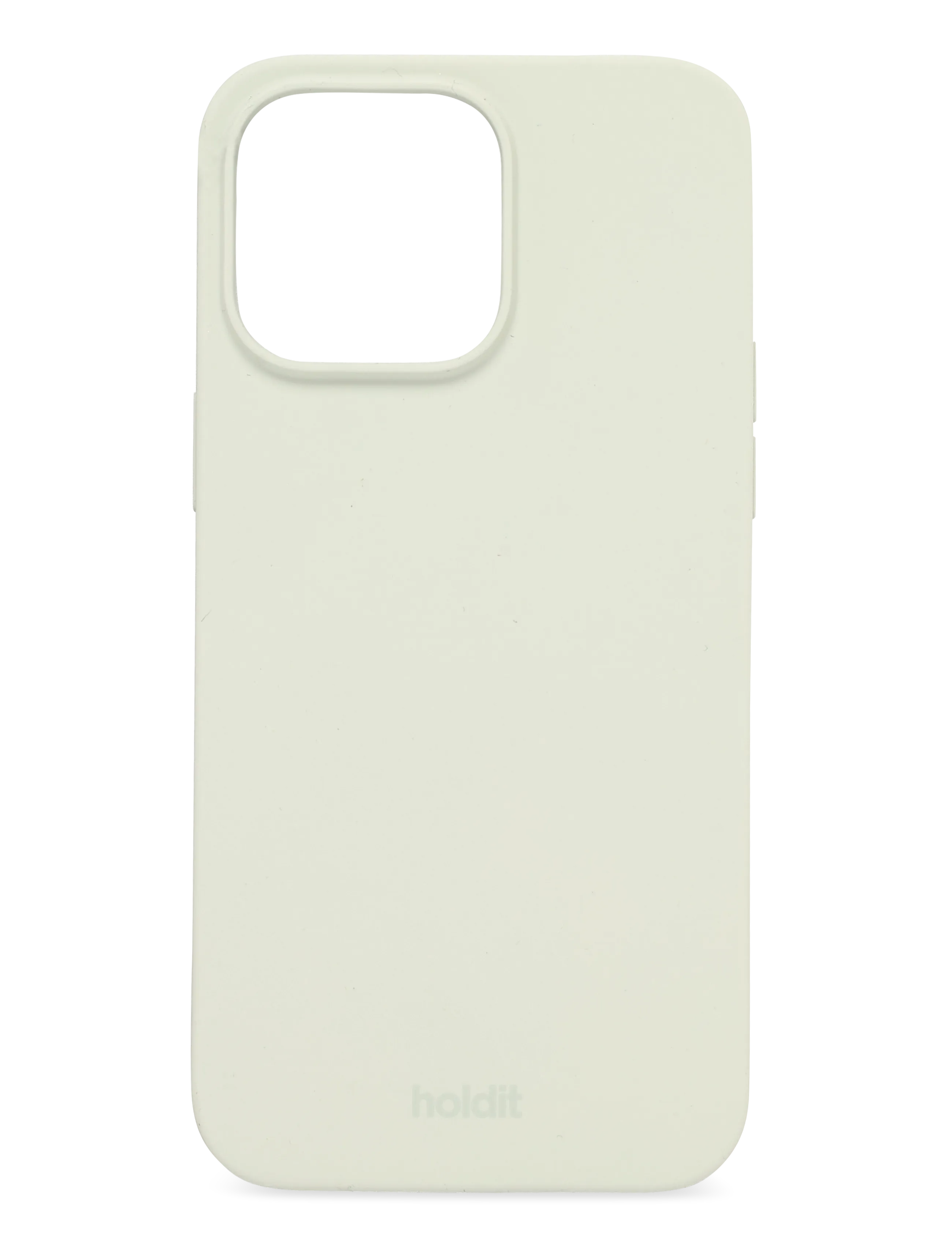 Holdit Silicone Case iPhone 15 Pro Max - Mobiiltelefoni aksessuaarid - WHITE MOSS / cream