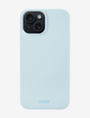 Holdit - Silicone Case iPhone 14/13 - najniższe ceny - mineral blue - 0