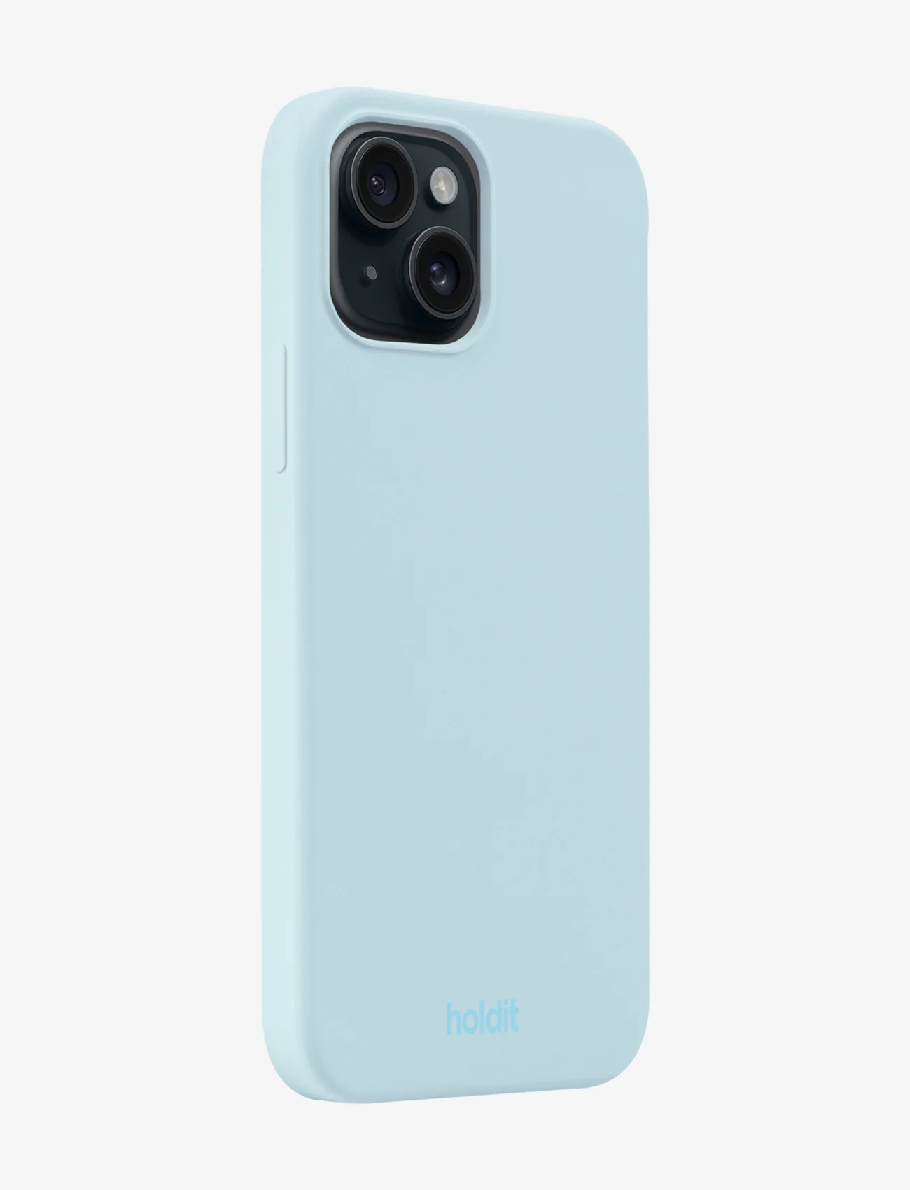 Holdit - Silicone Case iPhone 14/13 - laagste prijzen - mineral blue - 1