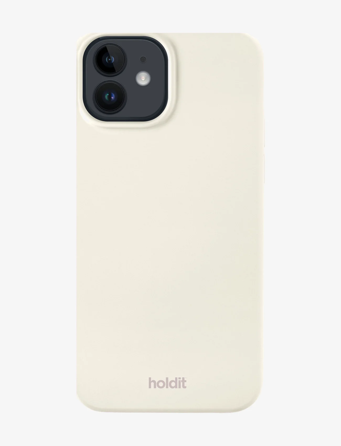 Holdit - Silicone Case iPhone 12/12 Pro - zemākās cenas - soft linen - 0