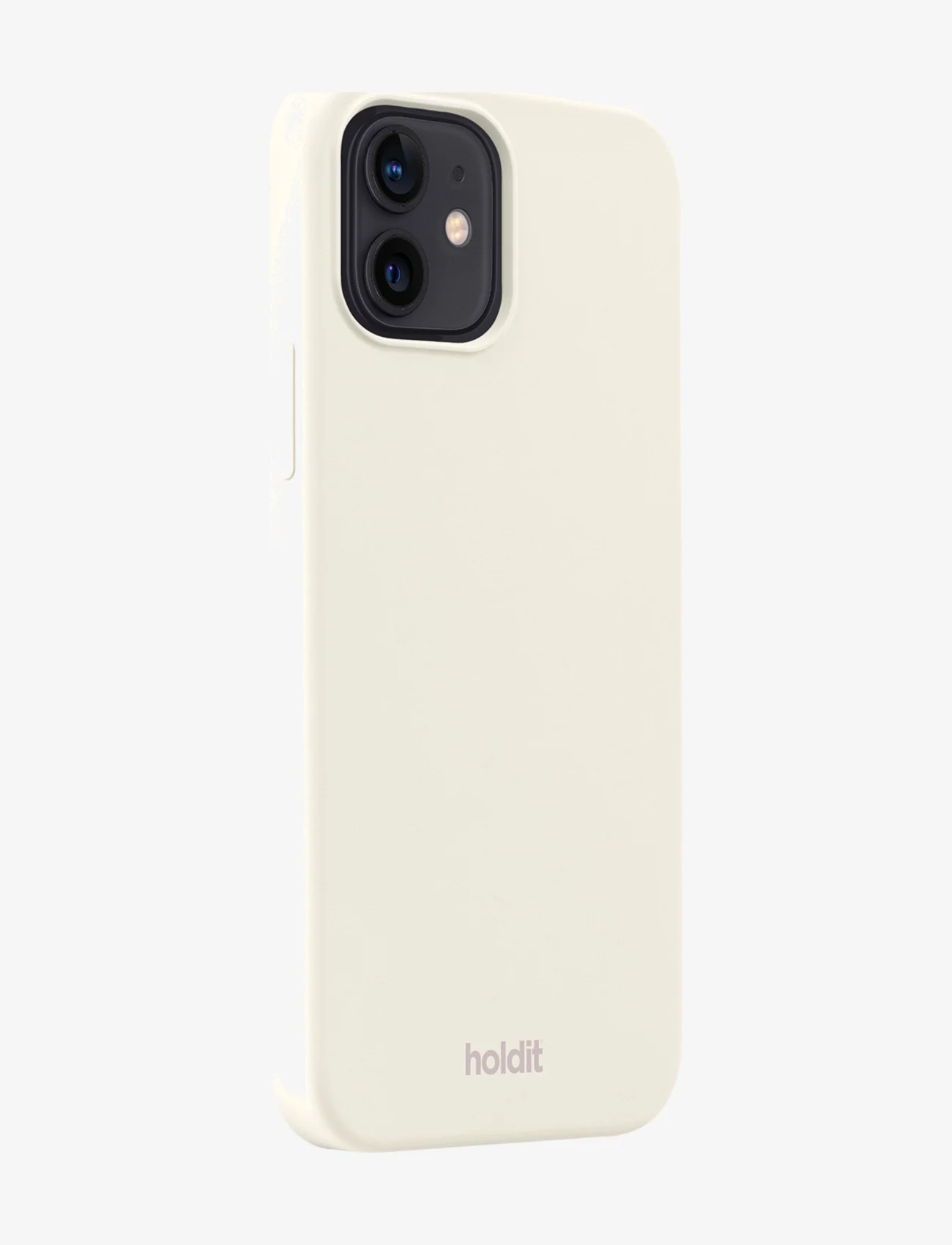 Holdit - Silicone Case iPhone 12/12 Pro - mobildeksel - soft linen - 1