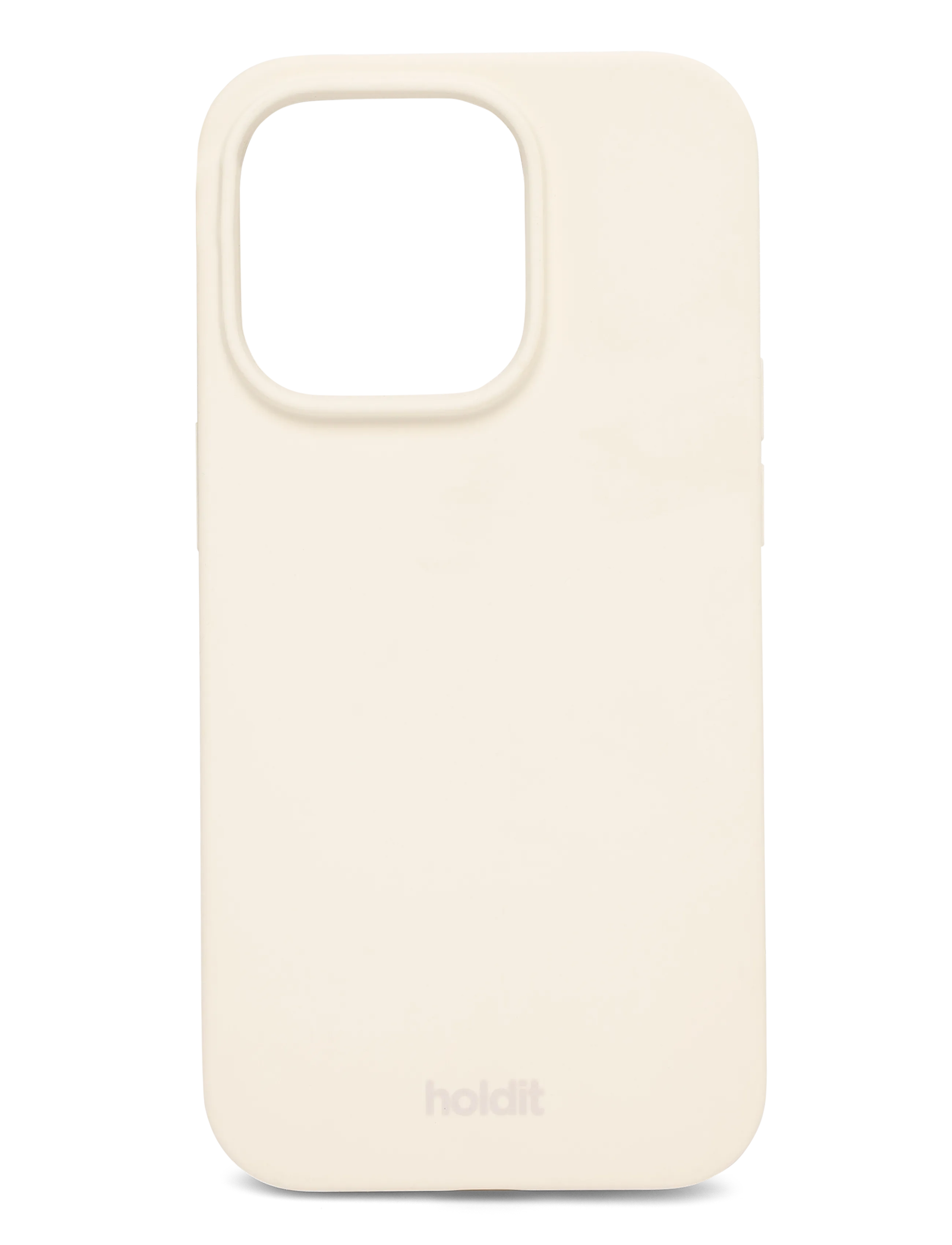Holdit - Silicone Case iPhone 14 Pro - laveste priser - soft linen - 0