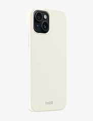 Holdit - Silicone Case iPhone 15 - madalaimad hinnad - soft linen - 1