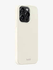 Holdit - Silicone Case iPhone 15 Pro - laveste priser - soft linen - 1