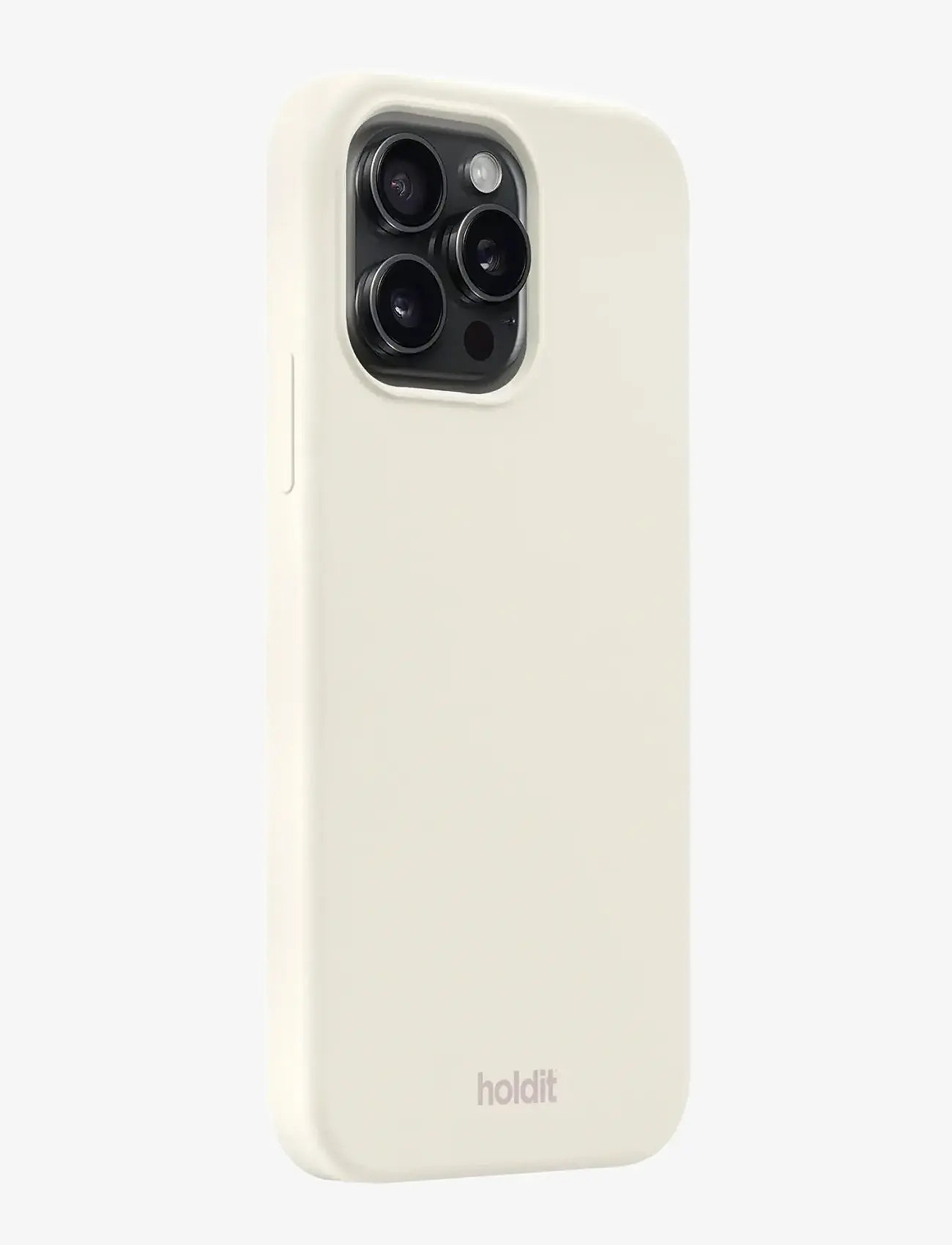 Holdit - Silicone Case iPhone 15 Pro Max - phone cases - soft linen - 1