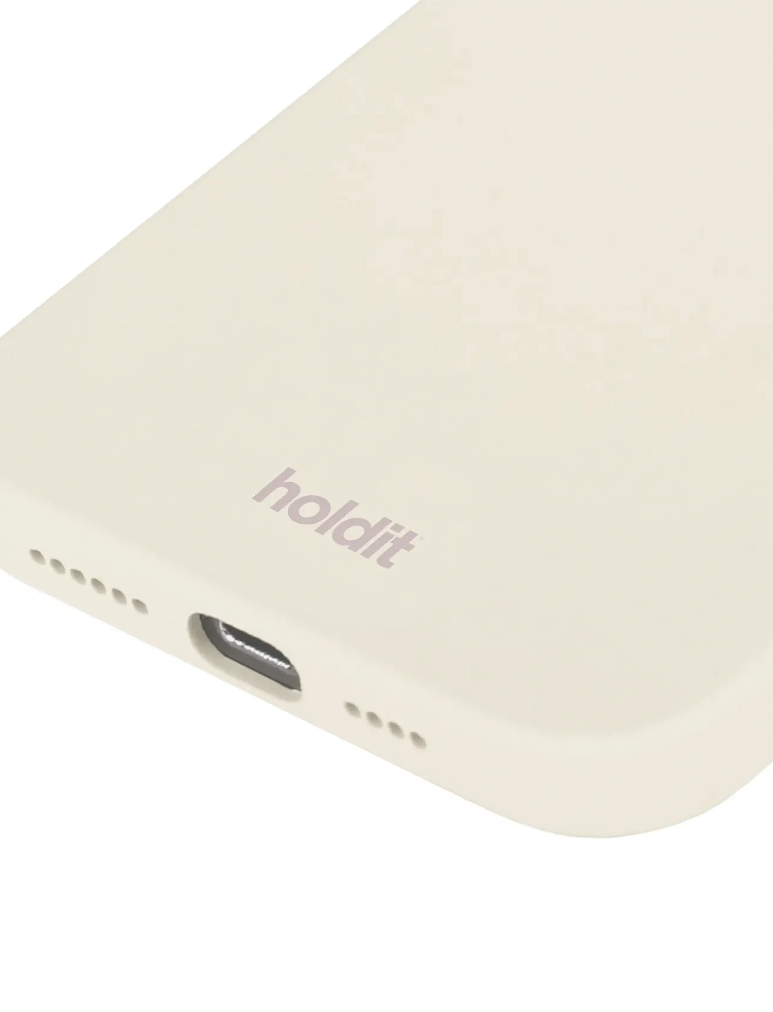 Holdit - Silicone Case iPhone 15 Pro Max - laveste priser - soft linen - 2
