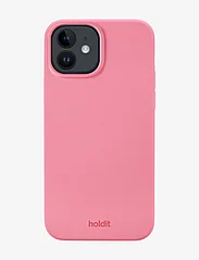 Holdit - Silicone Case iPhone 12/12 Pro - laveste priser - rouge pink - 0