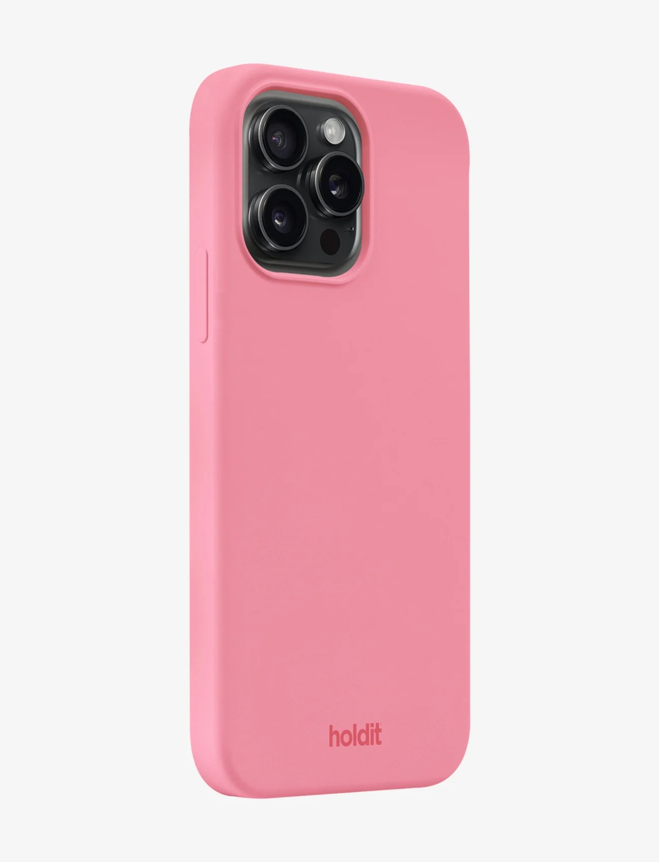 Holdit - Silicone Case iPhone 15 ProMax - najniższe ceny - rouge pink - 1