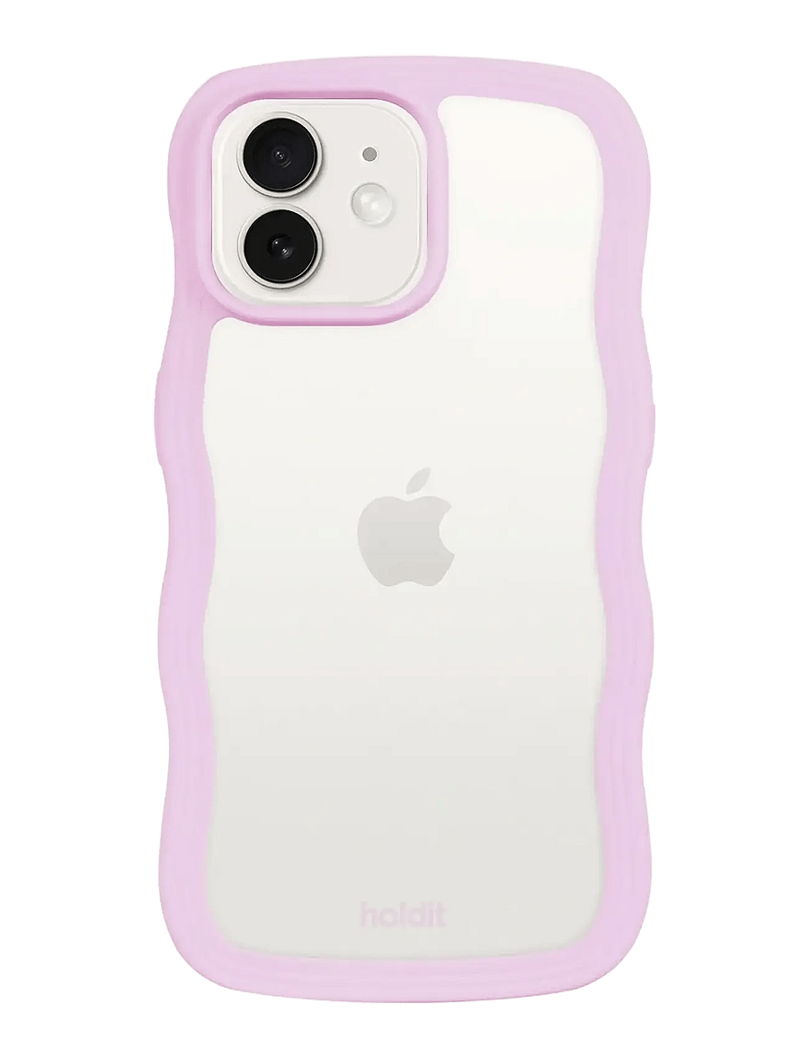 Holdit - Wavy Case Lilac/Transparent - handyhüllen - lilac/transparent - 0