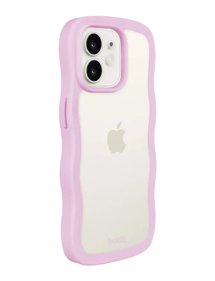 Holdit - Wavy Case Lilac/Transparent - handyhüllen - lilac/transparent - 2