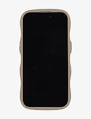 Holdit - Wavy Case iPhone 15/14/13 - mobildeksel - mocha brown/transparent - 3