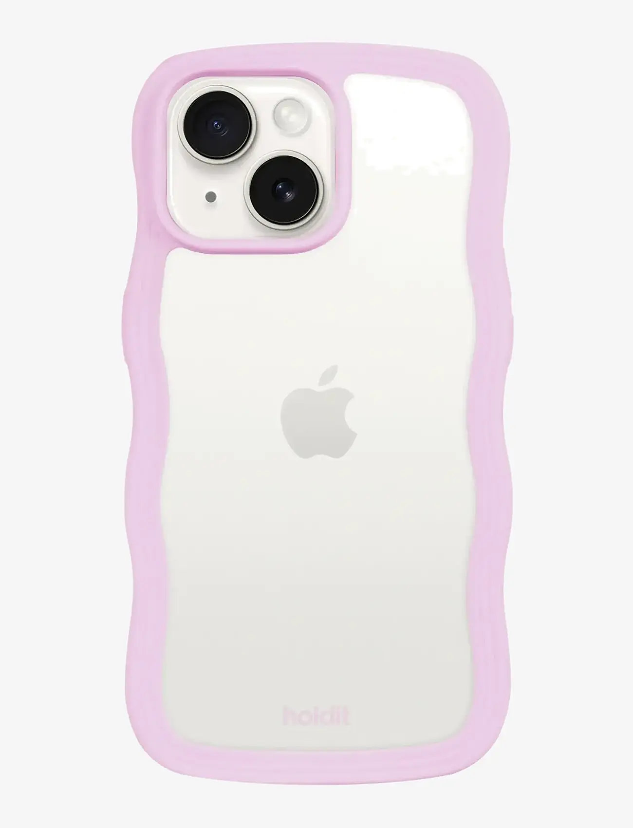 Holdit Wavy Case Lilac/transparent – phone cases – shop at Booztlet