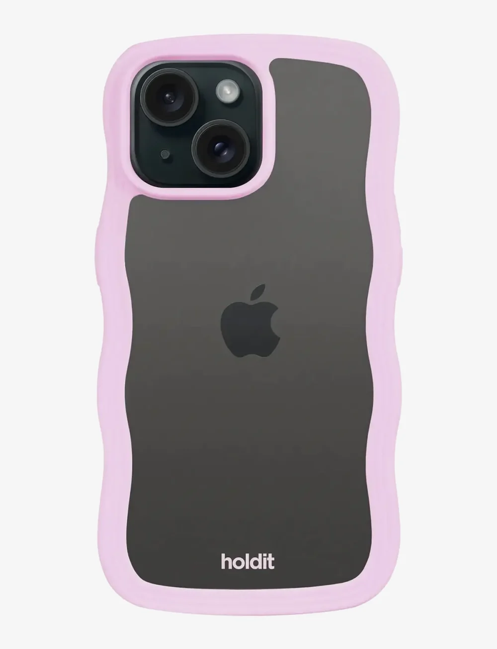 Holdit - Wavy Case Lilac/Transparent - handycover - lilac/transparent - 1