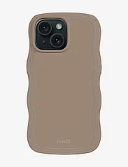 Holdit - Wavy Case iPhone 15/14/13 - lowest prices - mocha brown - 0