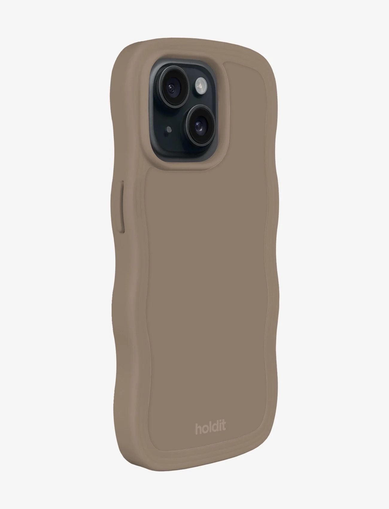 Holdit - Wavy Case iPhone 15/14/13 - lowest prices - mocha brown - 1