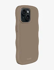 Holdit - Wavy Case iPhone 15/14/13 - laagste prijzen - mocha brown - 1
