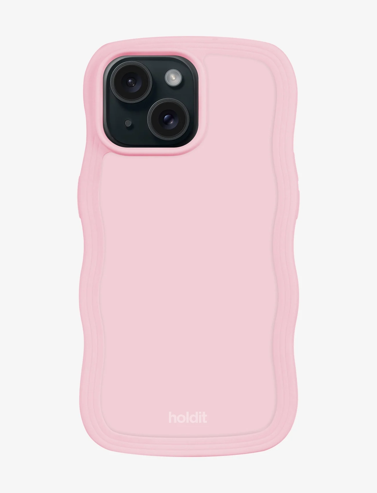 Holdit - Wavy Case iPhone 15/14/13 - lowest prices - pink - 0