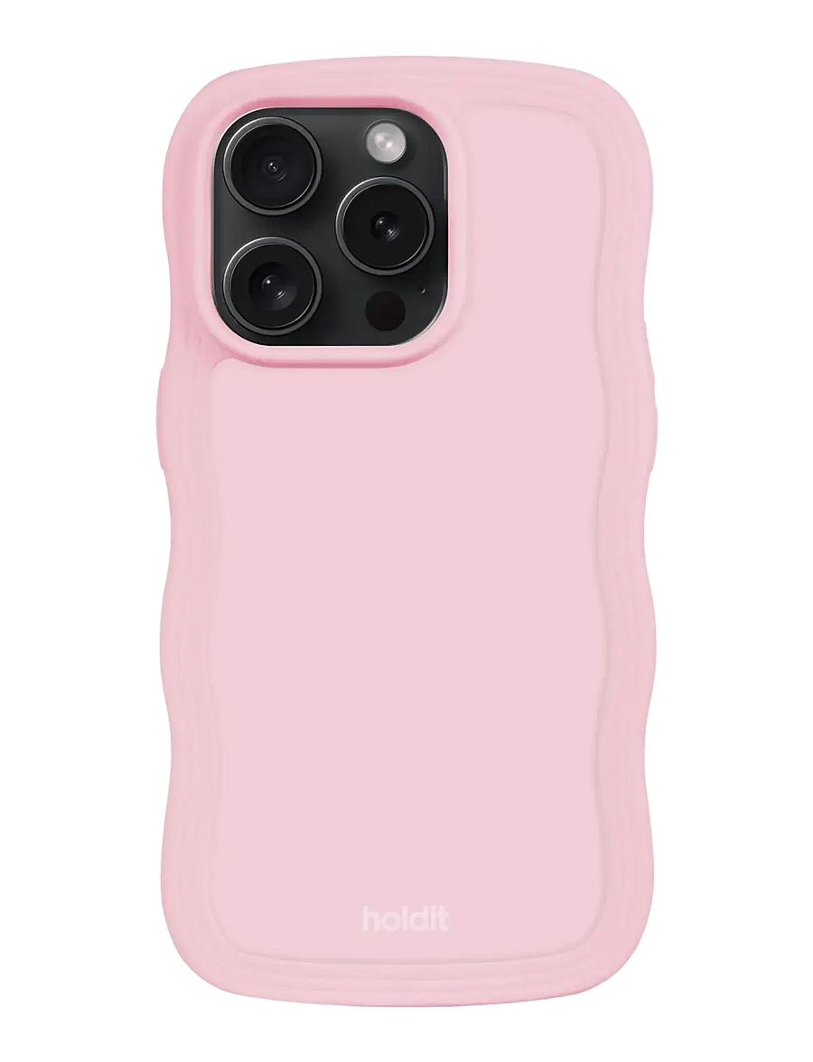 Holdit - Wavy Case iPhone 14 Pro - telefonide ümbrised - pink - 0