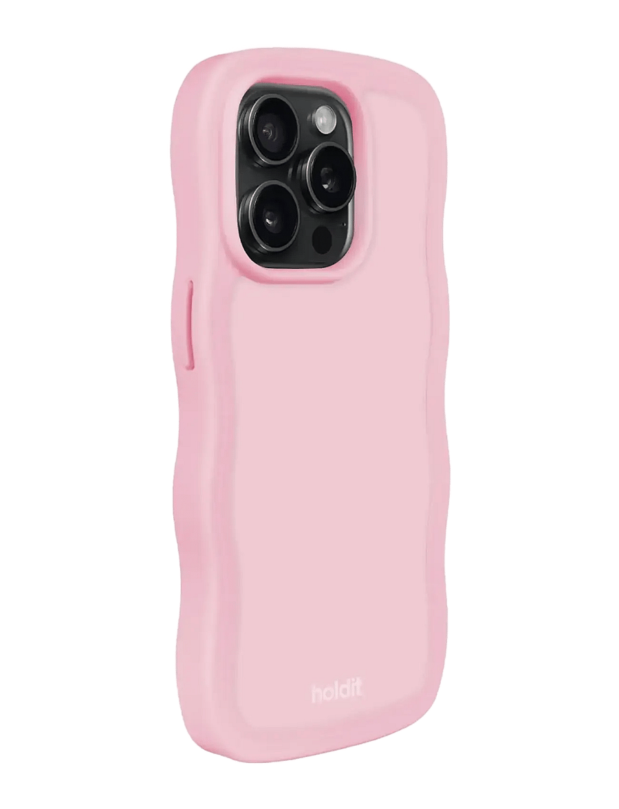 Holdit - Wavy Case iPhone 14 Pro - telefonide ümbrised - pink - 1