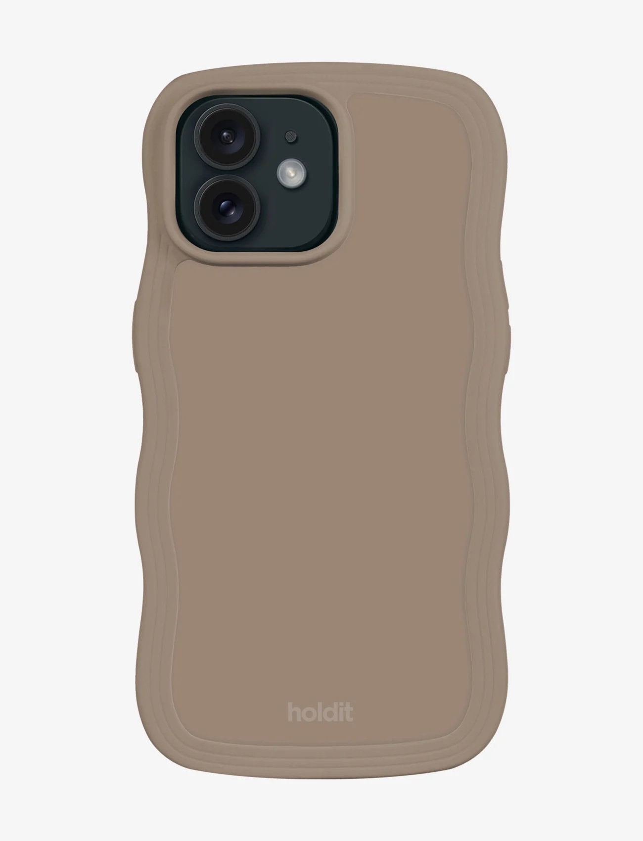 Holdit - Wavy Case iPhone 12/12 Pro - puhelimen kuoret - mocha brown - 0